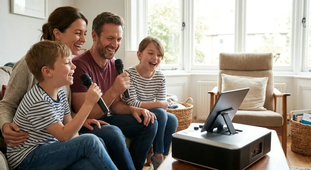 karaoke familiar fácil de usar — Karaoke Familiar Fácil de Usar: Diversión para Todos en Casa