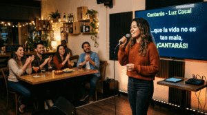 Karaoke accesible y fácil para cantantes principiantes.